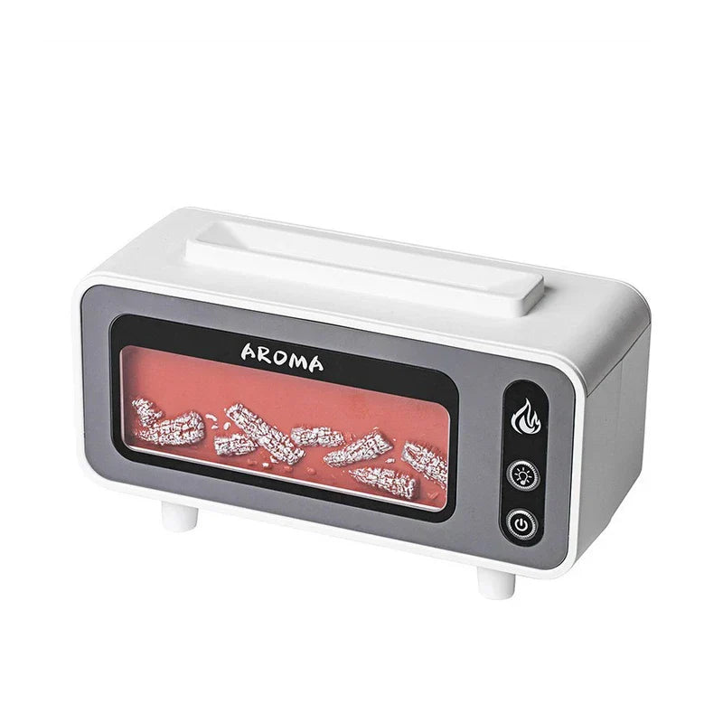 Simulation Flame Aroma Diffuser Humidifier