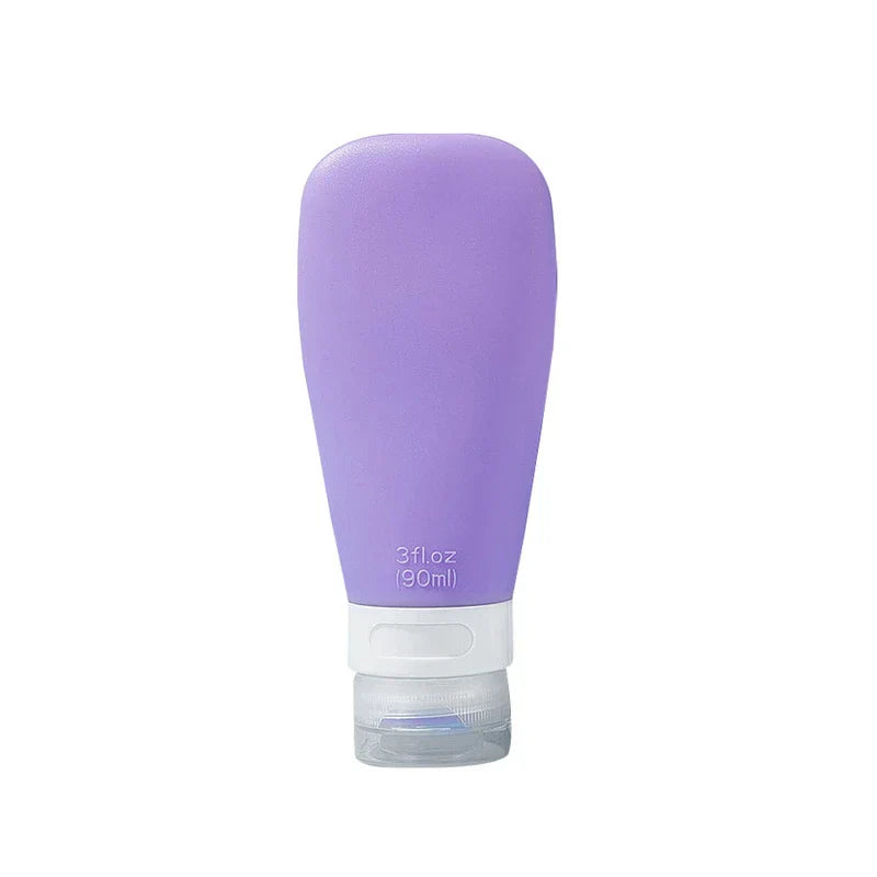 Single Refillable Travel Toiletry Bottle Container