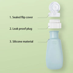 Single Refillable Travel Toiletry Bottle Container