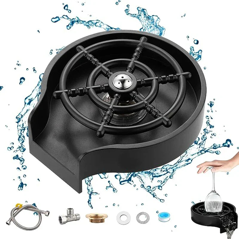 Sink Glass Rinser Cup Washer