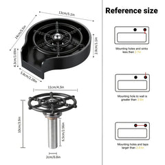 Sink Glass Rinser Cup Washer