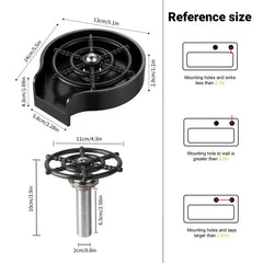 Sink Glass Rinser Cup Washer