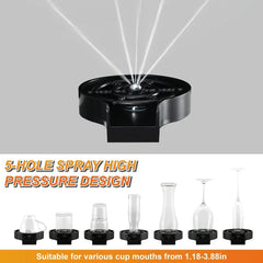Sink Glass Rinser Cup Washer