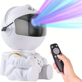 Sitting Astronaut Galaxy Star Projector Lamp