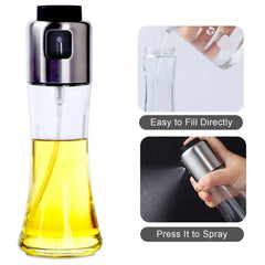 Slim Waist Glass Oil Sprayer Bottle