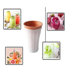 Slushy Maker Cup Squeeze Freeze Ice Slush Cup