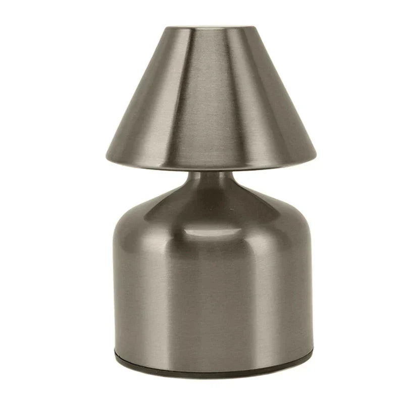 Nahaufnahme des Sockels der Pagoden-Tischlampe