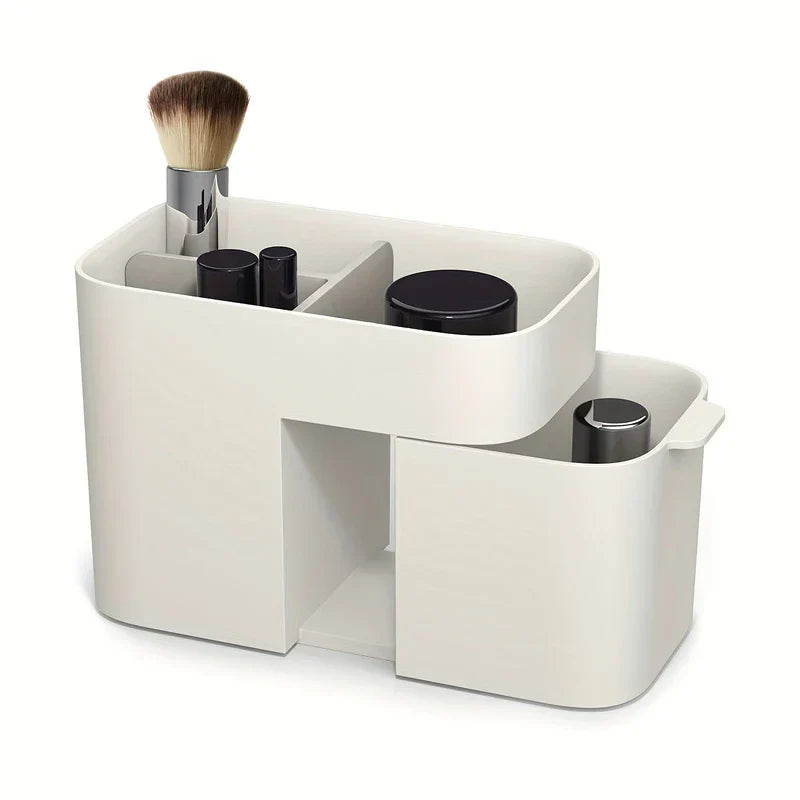 Small Stackable Drawer Makeup Organizer Bin