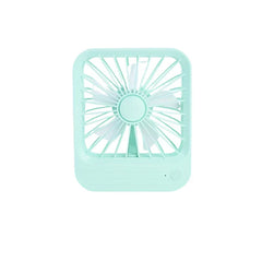 Small USB desktop quiet fan on a desk