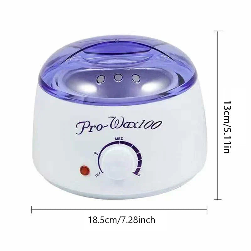 Pro-Wax100 electric wax warmer with control knob, 18.5cm wide 13cm tall