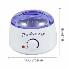 Pro-Wax100 electric wax warmer with control knob, 18.5cm wide 13cm tall