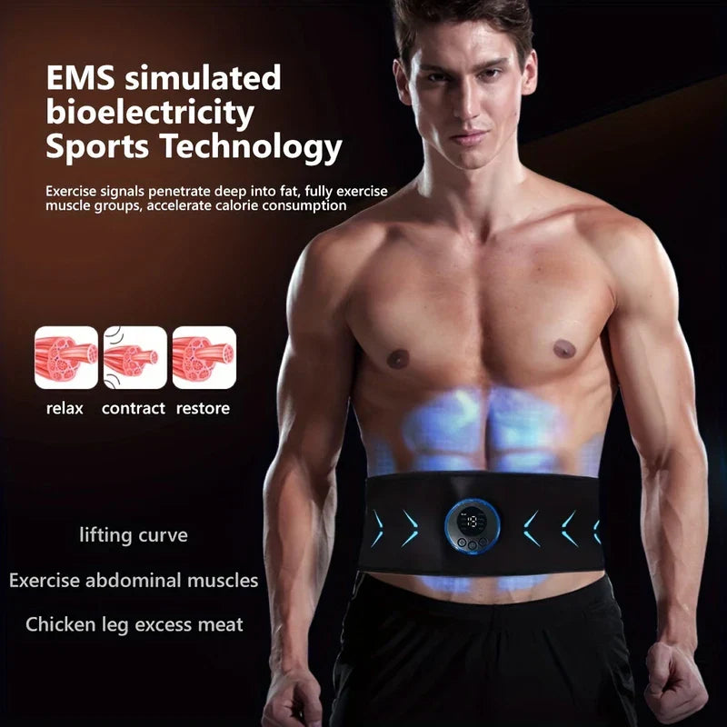 Smart EMS Abdominal Muscle Toner Belt