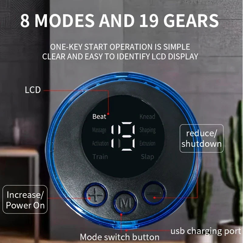 Smart EMS Abdominal Muscle Toner Belt