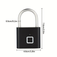 Smart Fingerprint Padlock Keyless Biometric Security