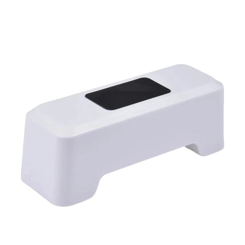 Smart Sensor Automatic Toilet Flusher mounted on a standard toilet