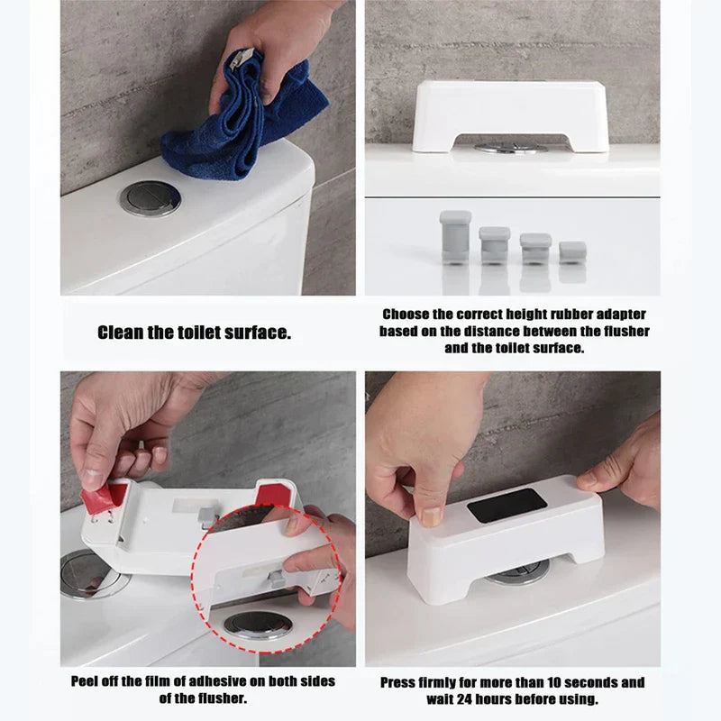 Smart Sensor Automatic Toilet Flusher