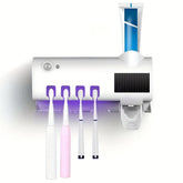 Smart UV Toothbrush Holder Sanitizer Wall Mount