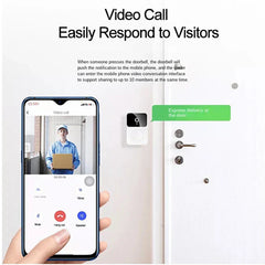 Smart Video Doorbell Camera Wireless