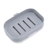 Soap Dish Bar Holder With Lid And Drain Tray