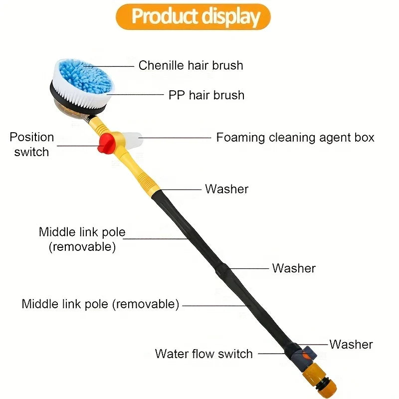 Soft Bristle Car Wash Brush