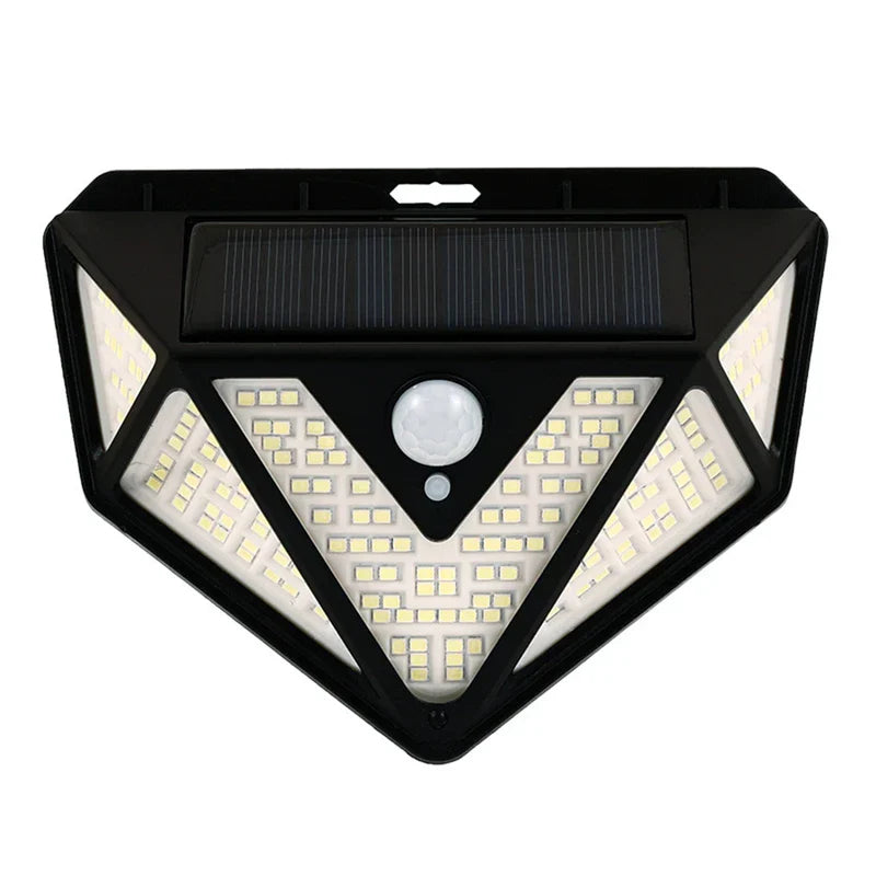 Solar Car Body Motion Sensor Light Warning