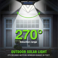 Solar Car Body Motion Sensor Light Warning