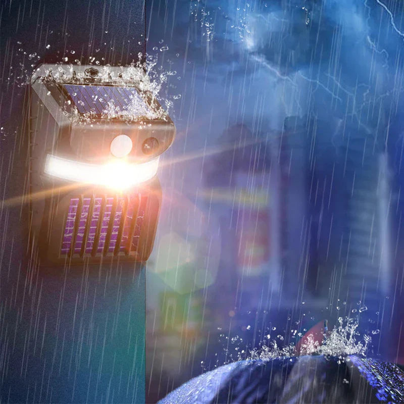 Solar Motion Sensor Mosquito Killer Zapper