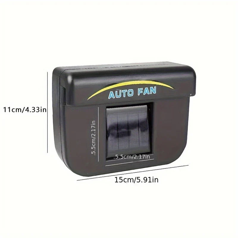 Solar Powered Car Window Ventilator Fan