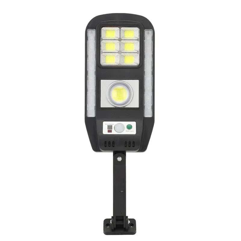 Solar Powered Security Motion Light Fixture