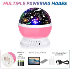 Sphere Galaxy Projector Star Night Light