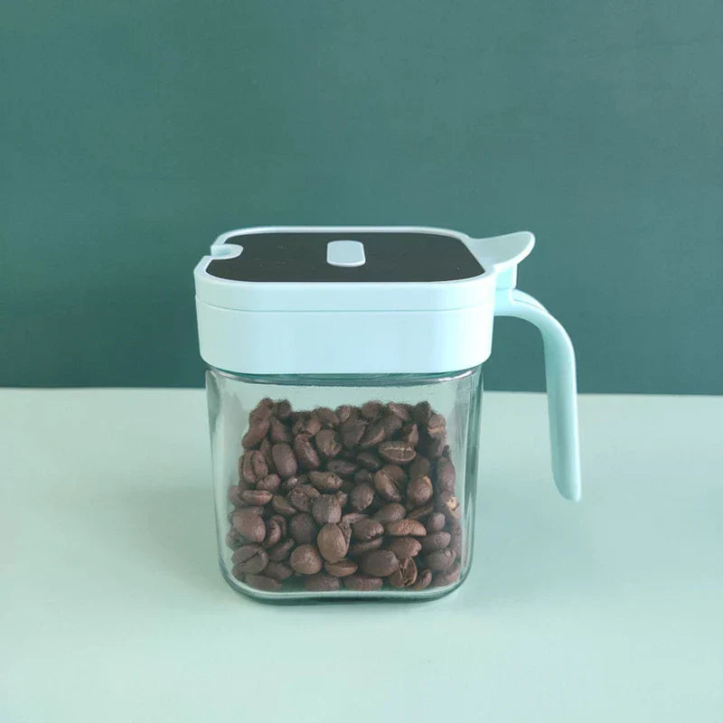 Spice Jar Container With Stainless Steel Lid