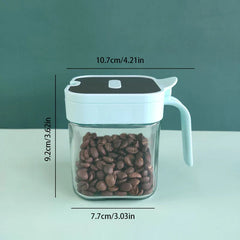 Spice Jar Container With Stainless Steel Lid
