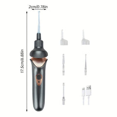 Spiral Silicone Ear Wax Removal Tool Kit