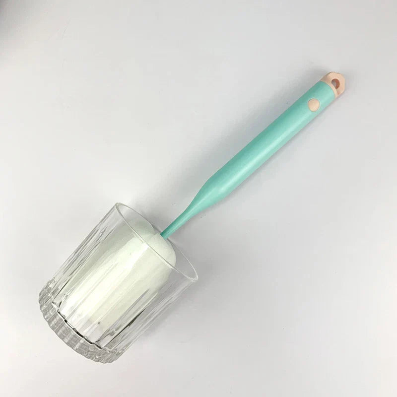 Sponge Bottle Cleaning Brush Wand