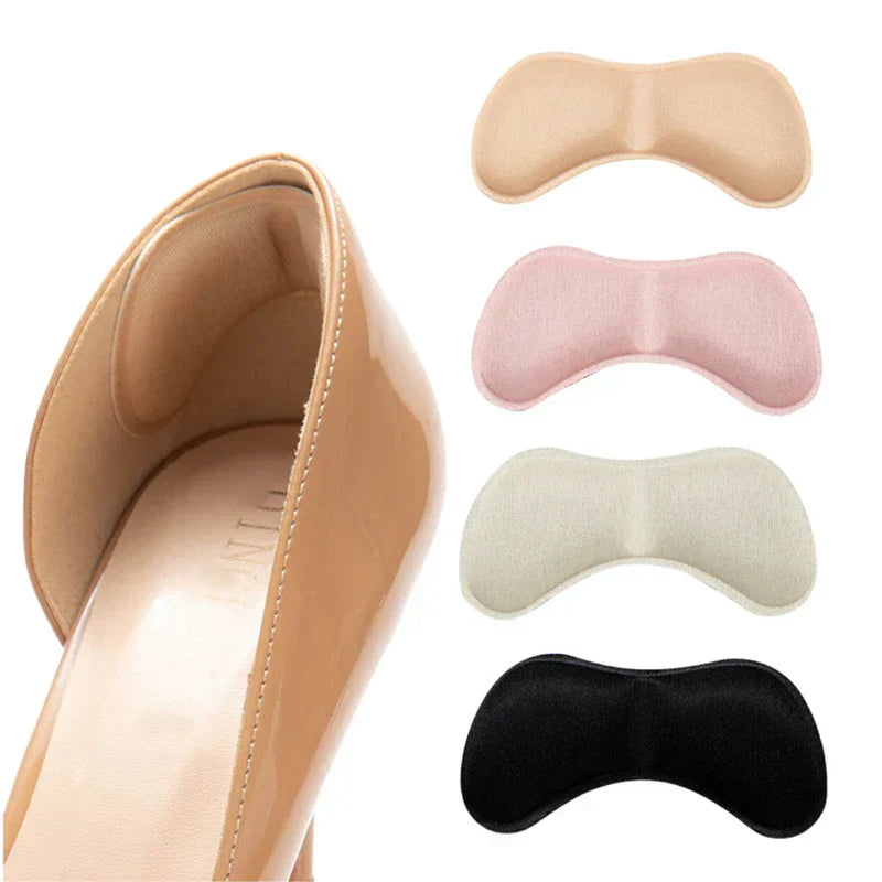 fersenpolster - Nackter High Heel mit eingelegter Einlage, vier Farboptionen dargestellt