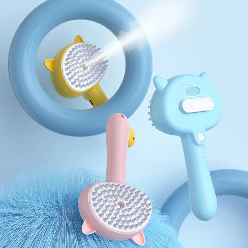 Spray Massage Comb Brush Detangler Tool