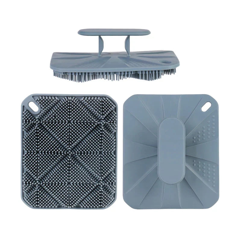 Square Portable Body Shower Brush