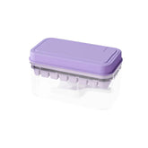 Stackable Ice Mold Bin With Lid And Scoop