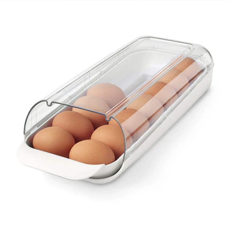 Stackable Plastic Egg Holder Storage Container
