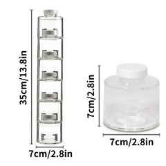 Stackable Tower Spice Jar Set
