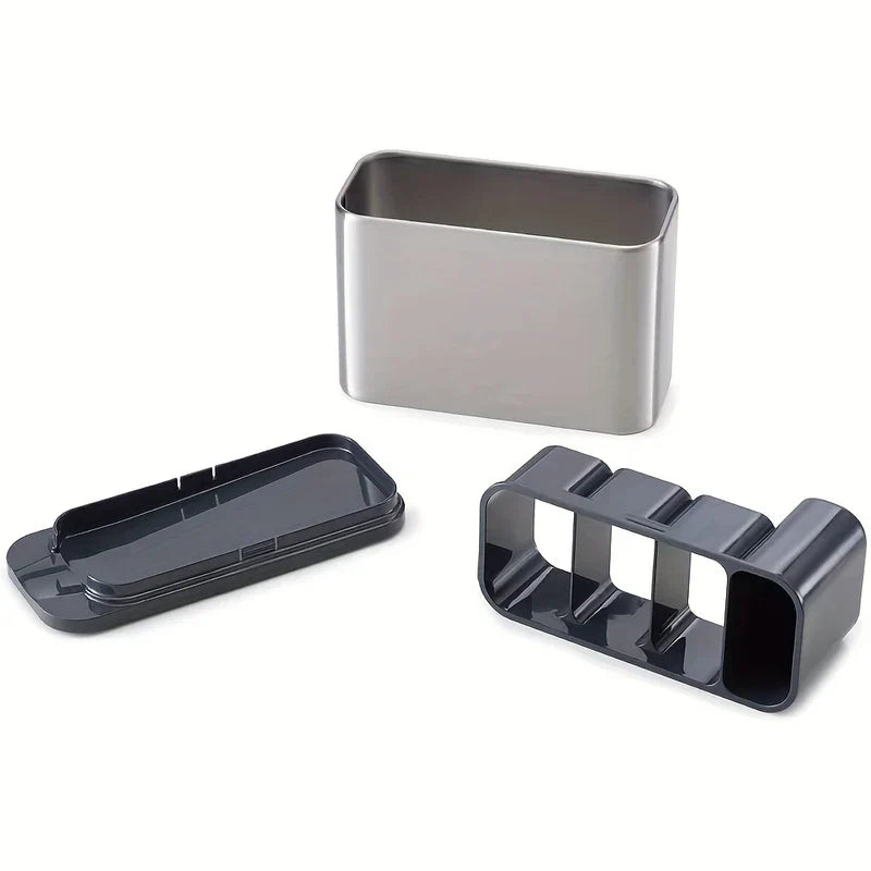 Stainless Steel Cutlery Drainer Holder Caddy