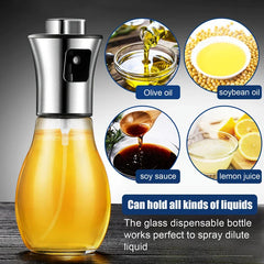 Stainless Steel Glass Oil Sprayer Mister