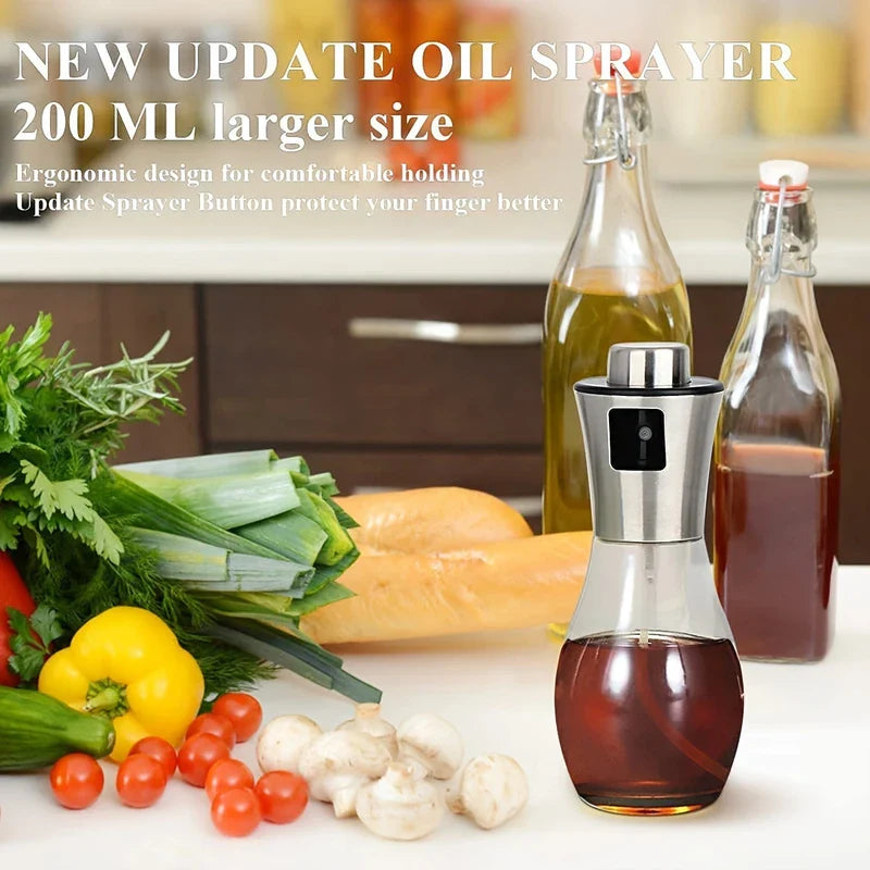 Stainless Steel Glass Oil Sprayer Mister