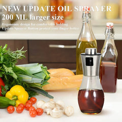 Stainless Steel Glass Oil Sprayer Mister