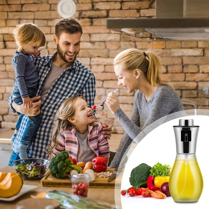 Stainless Steel Glass Oil Sprayer Mister