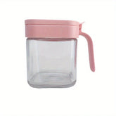 Stainless Steel Glass Spice Jar Shaker Container