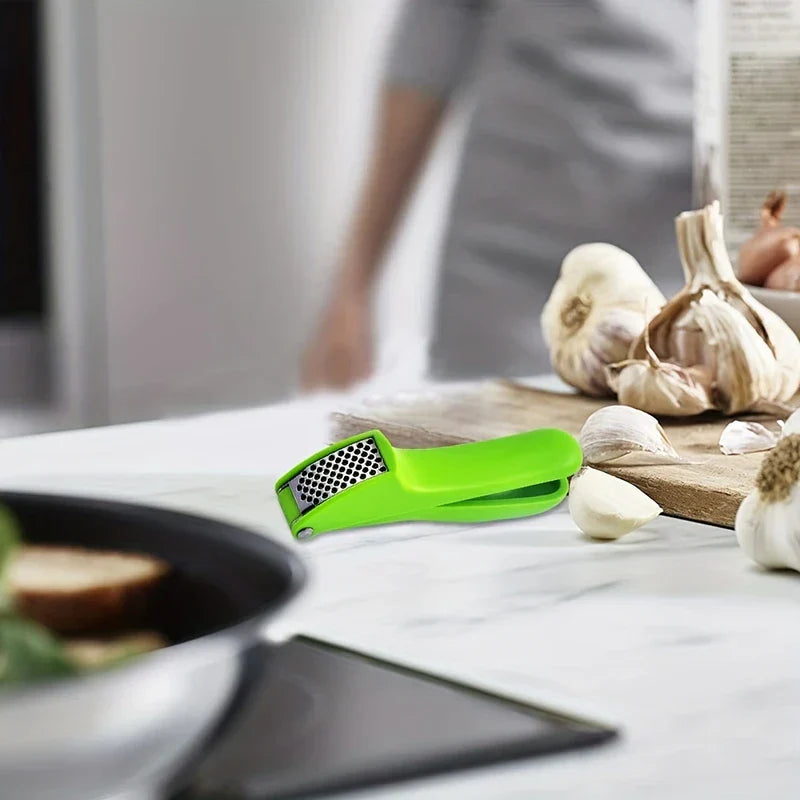 Stainless Steel Manual Garlic Press Rocker