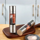 Stainless Steel Manual Grinder Mill (Spice-Salt-Pepper)