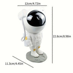 Standing Astronaut Galaxy Star Projector Lamp