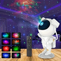 Standing Astronaut Galaxy Star Projector Lamp